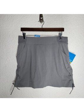 Columbia Anytime Casual Skort in City Grey Women's Size Large New With Tags